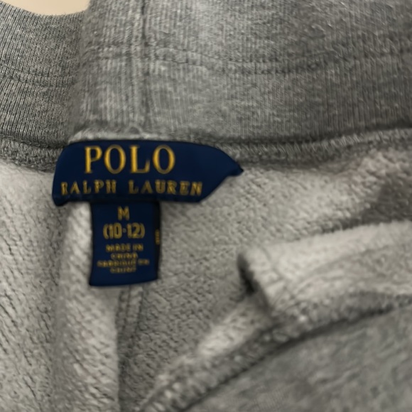 Polo Ralph Lauren soft jogger style shorts medium 10 12 youth - Picture 2 of 4